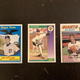 2008 Topps Heritage Jim Leyland, 1992 Score Bob Kipper, 1977 Topps Jim Barr